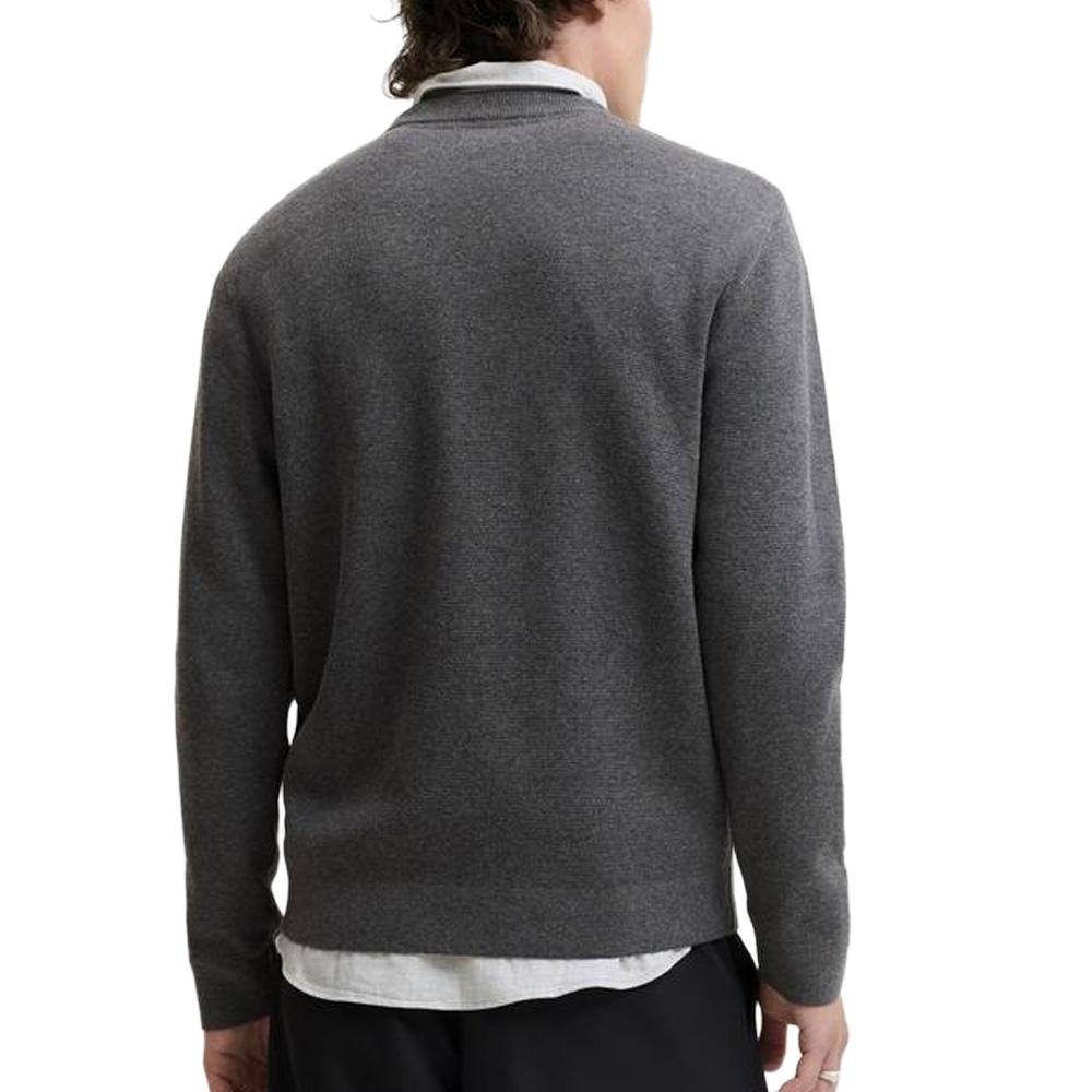 Dunkelgrauer Herrenpullover von Jack & Jones Stitch Ansicht 2