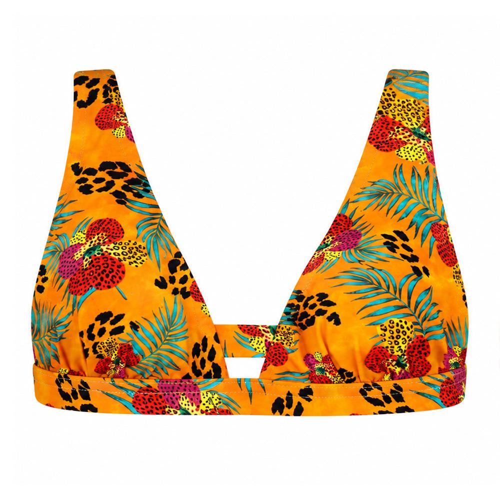Top de bañador naranja para mujer «Grain de Sable Diana» barato