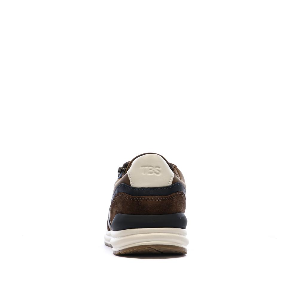 Baskets Marron Homme TBS SLIMANE vue 3
