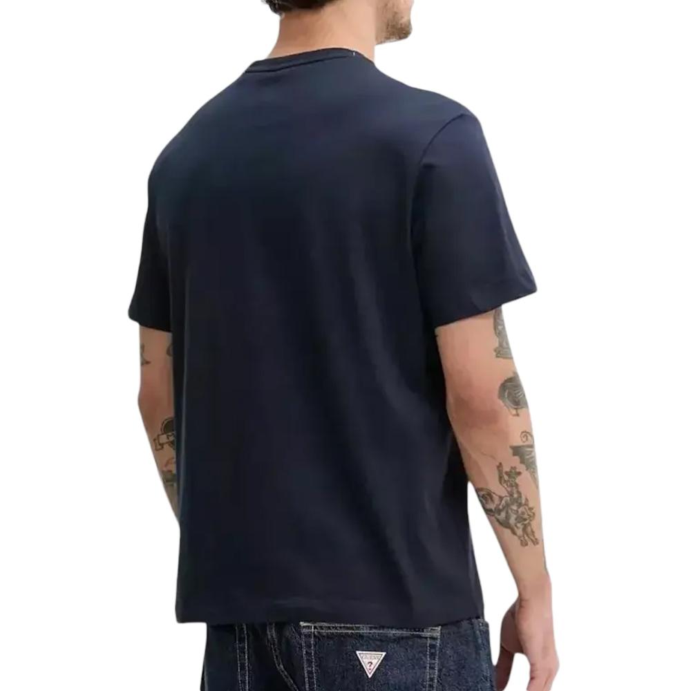 Guess Men’s Navy Blue T-shirt M5RI74K8FQ4 Photo of the Espace des Marques %store% store - view of %key%