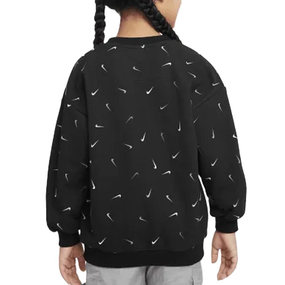 Sudadera Nike Snack Pack Negra, Niña ver 2