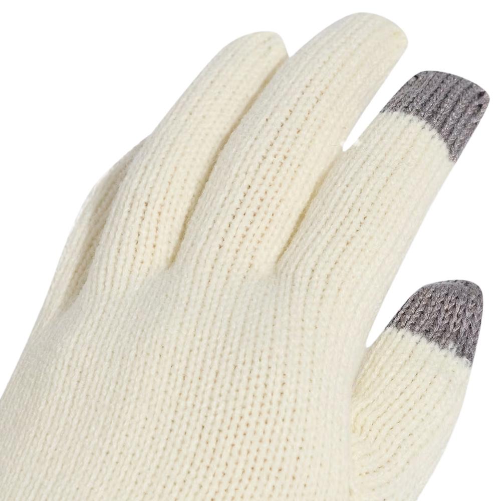 Guantes Ecru Blanco para hombre Adidas V Logo Grove ver 2