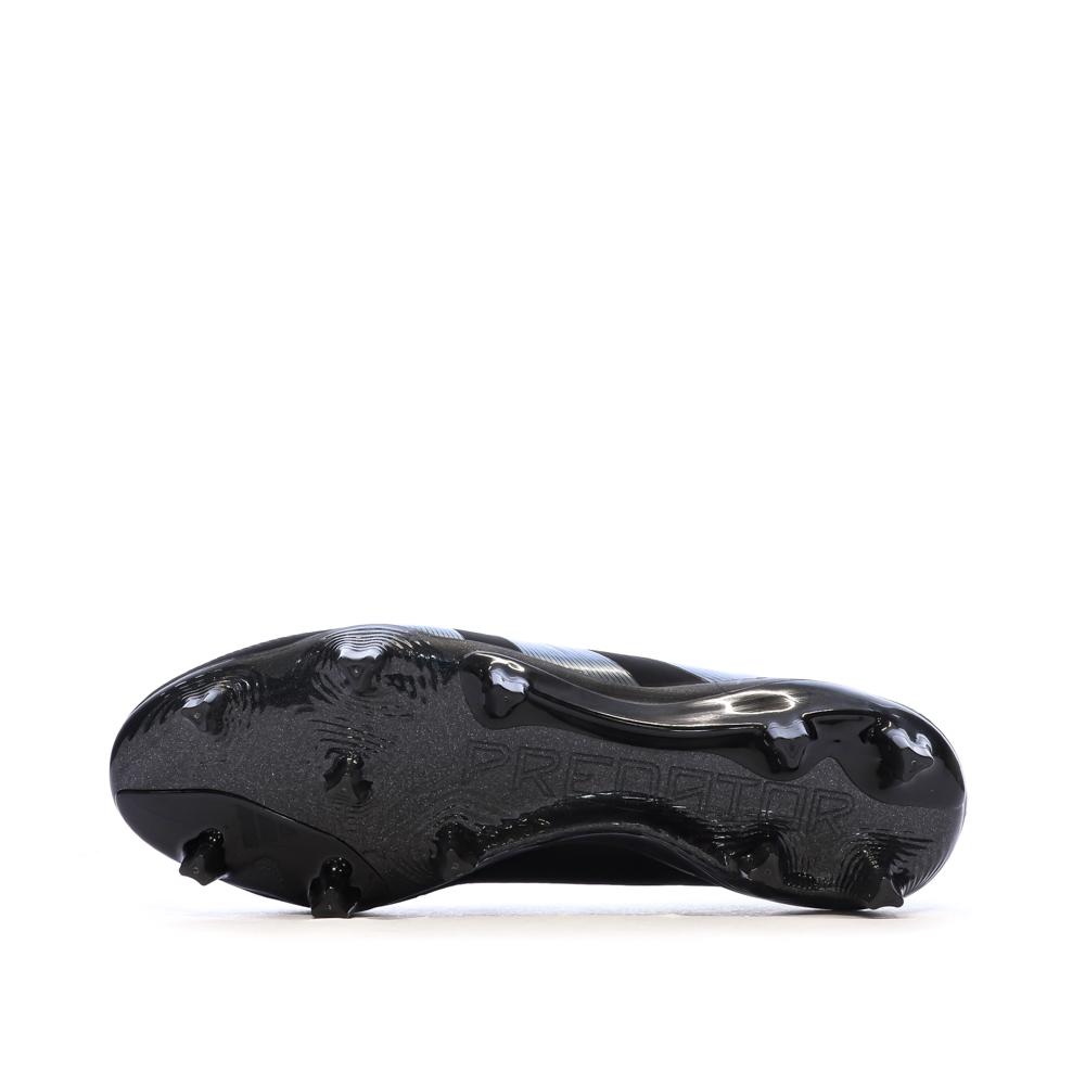 Chaussures de Foot Noires Homme Adidas Predator Elite FG vue 5