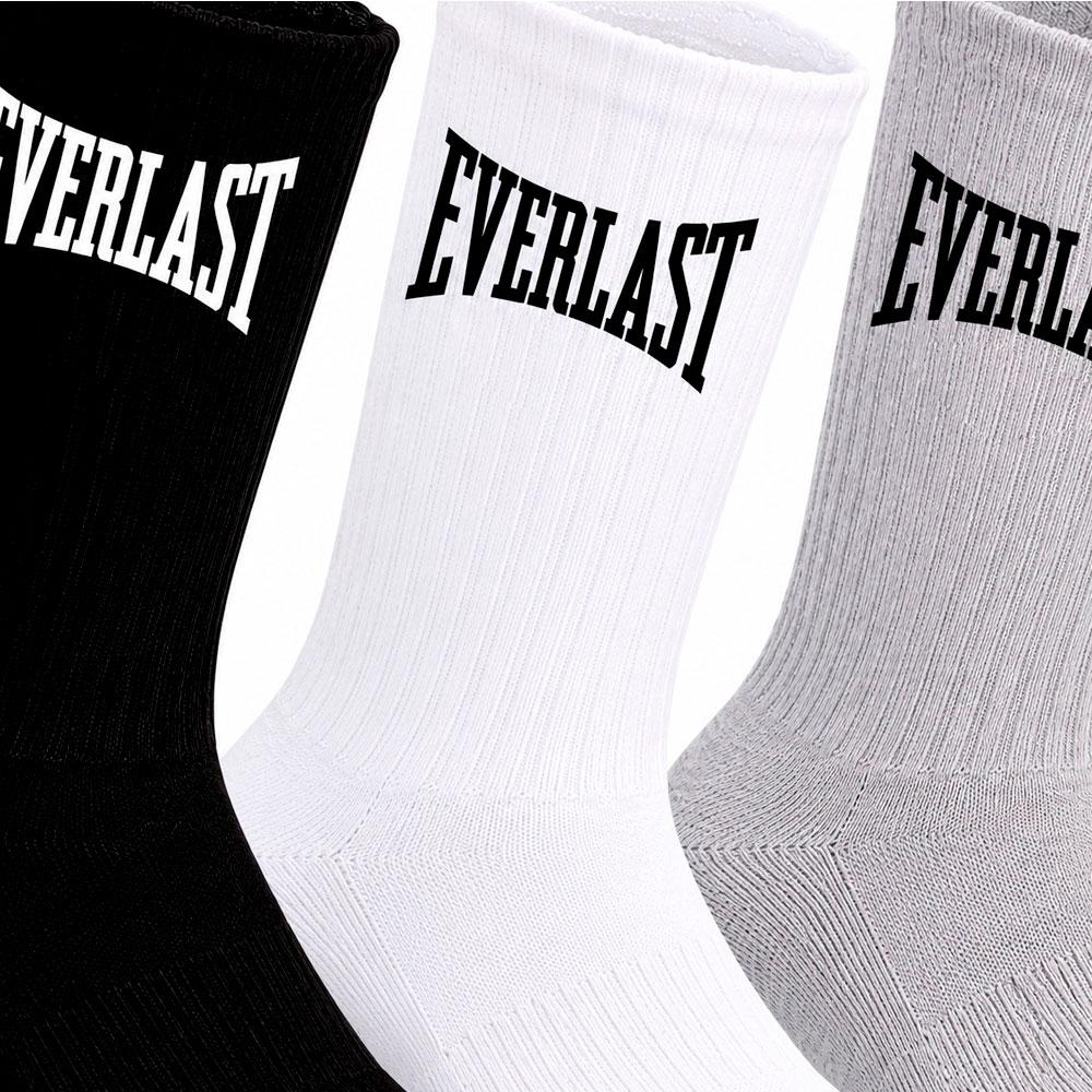 6er-Pack schwarze/graue/weiße Herrensocken von Everlast EL063 Ansicht 2
