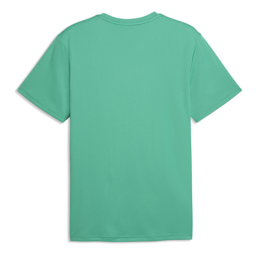 T-Shirt Vert Menthe Homme Puma Essential vue 2