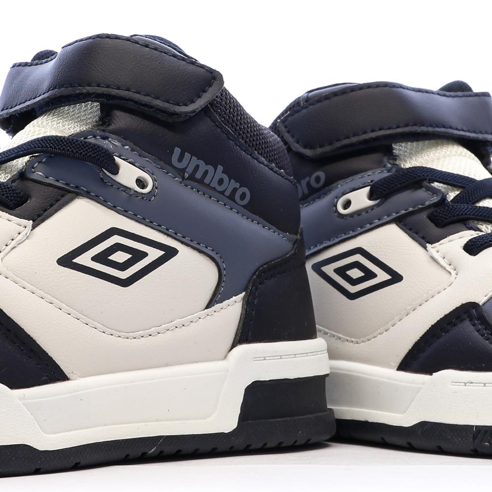 Zapatillas deportivas azul marino/negras/blancas para niño, rojo, Umbro, Olly, VLC ver 7