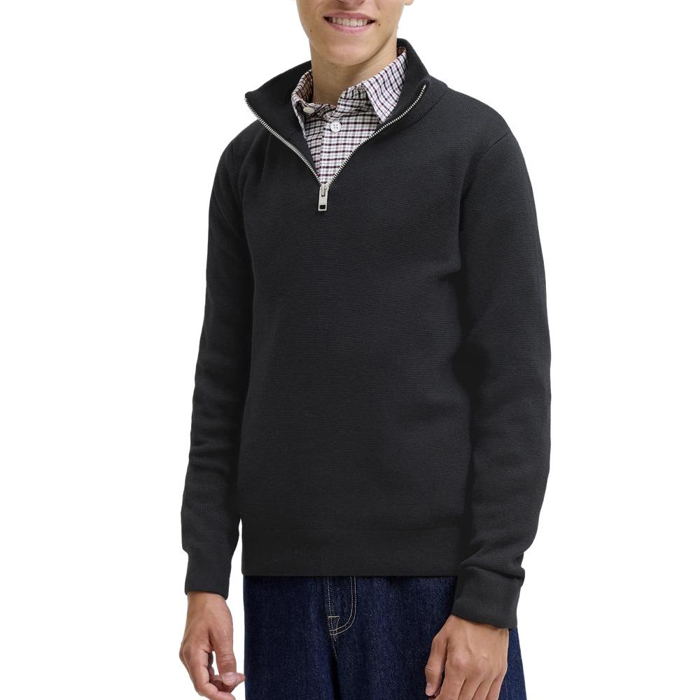 Schwarzer Herrenpullover Jack & Jones Milano günstig