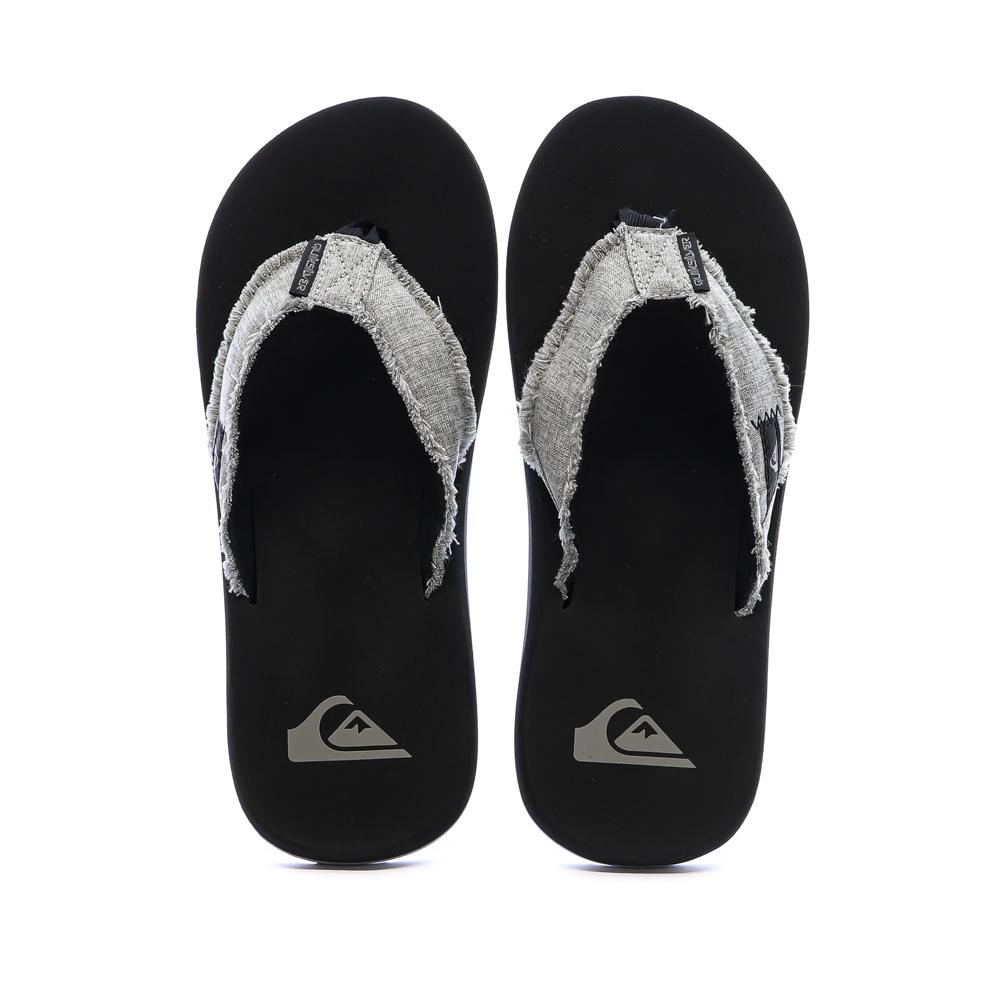 Flip Flops Schwarz/Grau Quiksilver Monkey Abyss Ansicht 3