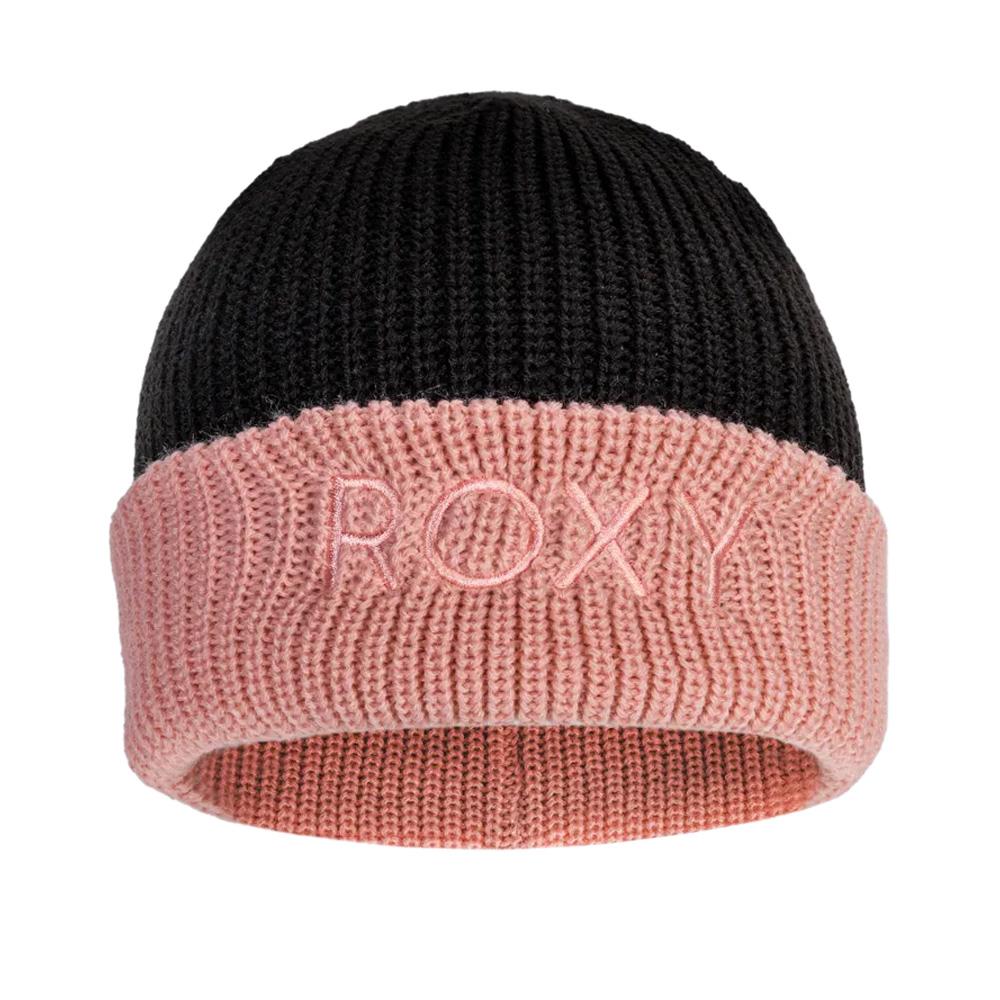 Gorro negro/rosa para mujer Roxy Freja Beanie barato