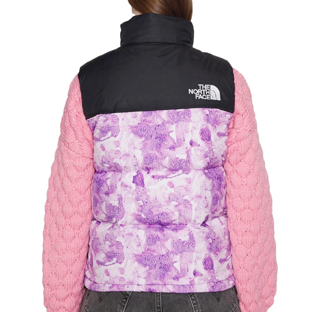Women's Violet/White Sleeveless Down Jacket The North Face 96 Retro Photo of the Espace des Marques %store% store - view of %key%