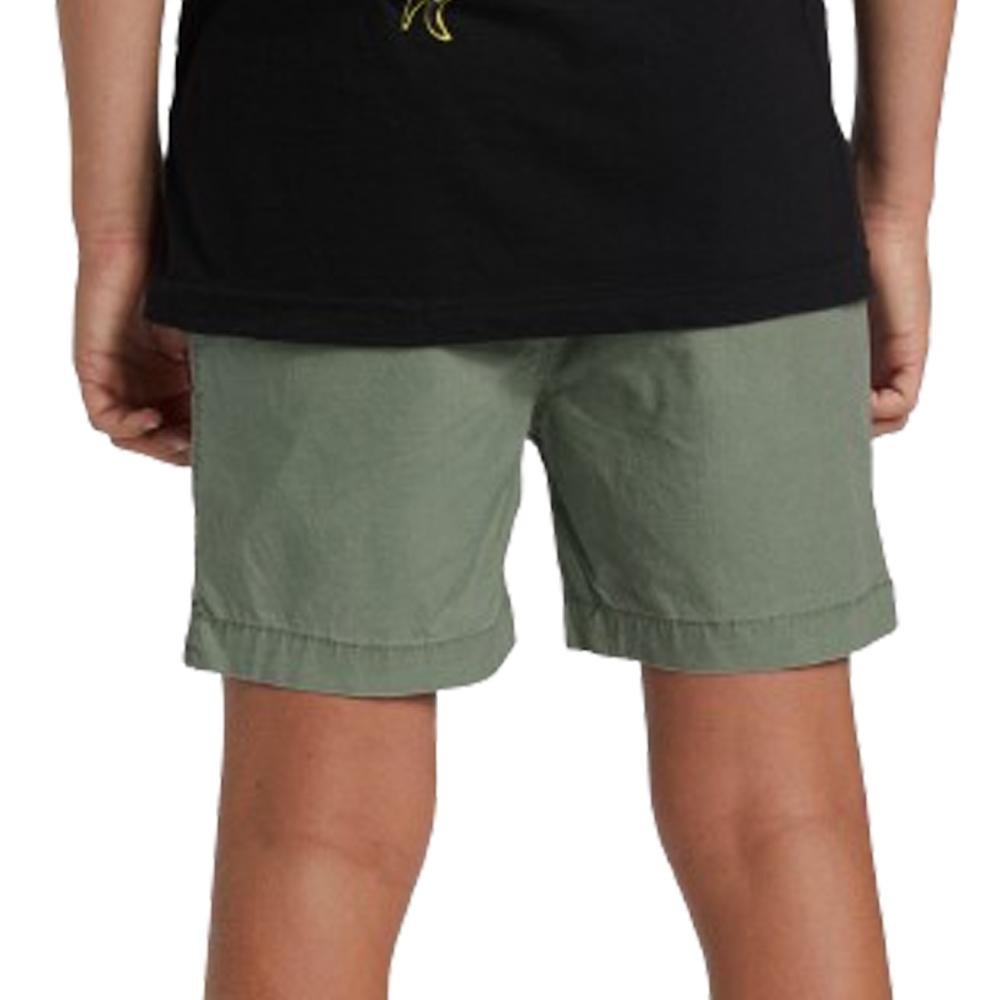 Short Kaki Garçon Quiksilver Taxer vue 2