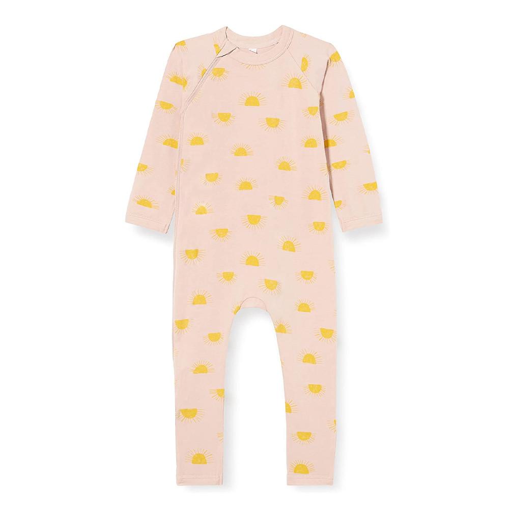 Pijama de bebé de manga larga beige para niña DIM Soleil barato