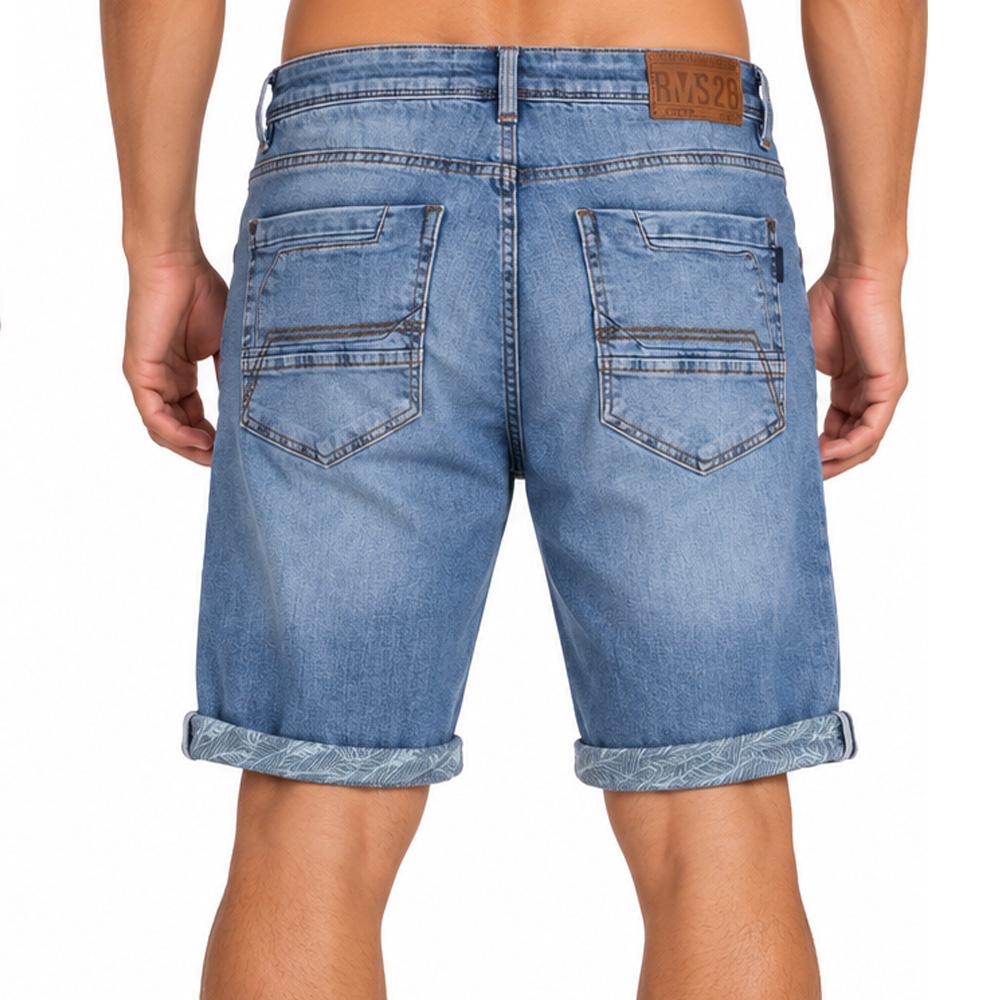 Men’s Light Blue Denim Shorts RMS26 3701 Photo of the Espace des Marques %store% store - view of %key%