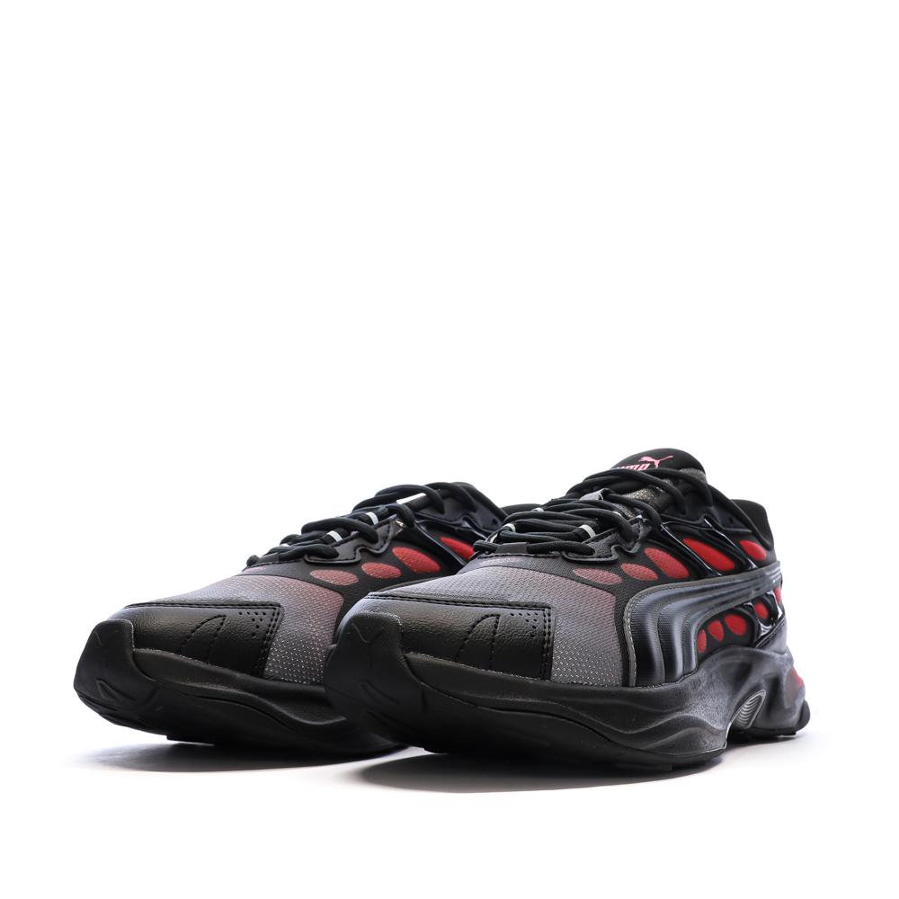 Zapatillas deportivas negras/rojas para hombre Puma Insphere Fade ver 6