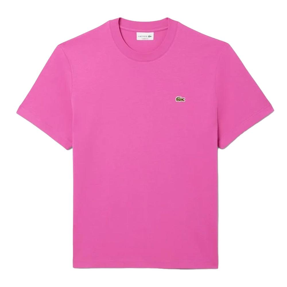 Lacoste Herren-T-Shirt in Fuchsia TH7318 Ansicht 2