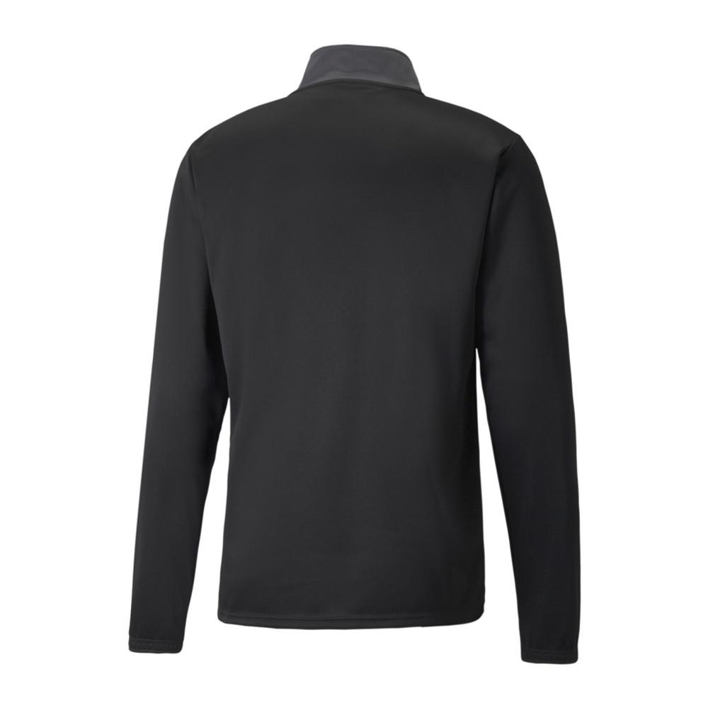 Men's Puma Indrise 1/4 Zip Sweat Top Black/Grey Photo of the Espace des Marques %store% store - view of %key%