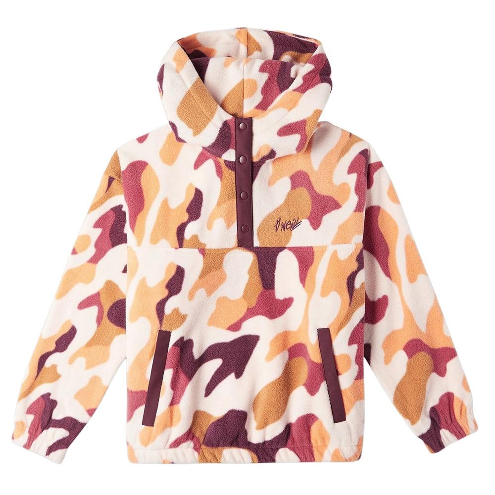 Sudadera polar blanca con estampado de camuflaje para niña de O'Neill Superfleece ver 2