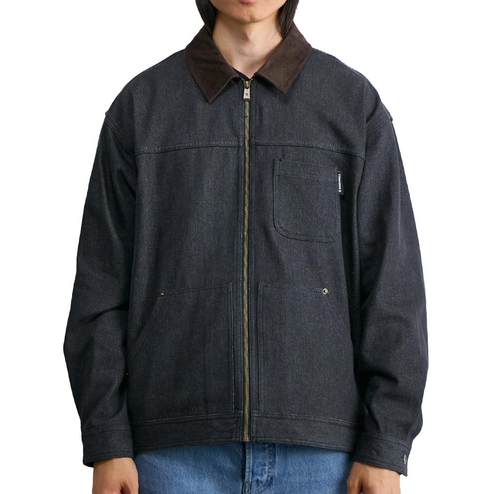 Schwarze Jacke Mixed Converse Denim Shirt günstig