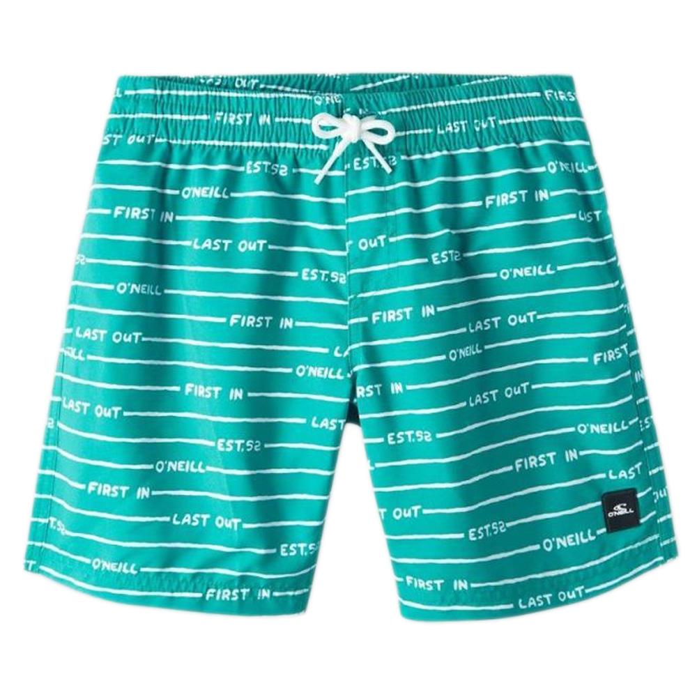 O'Neill Boy's All Year 14 Green Badeshorts günstig