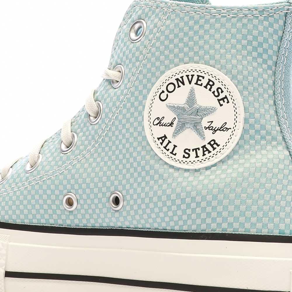 Turquoise Converse Women's Chuck Taylor All Star Lift Infinity Sneakers Photo of the Espace des Marques %store% store - view of %key%