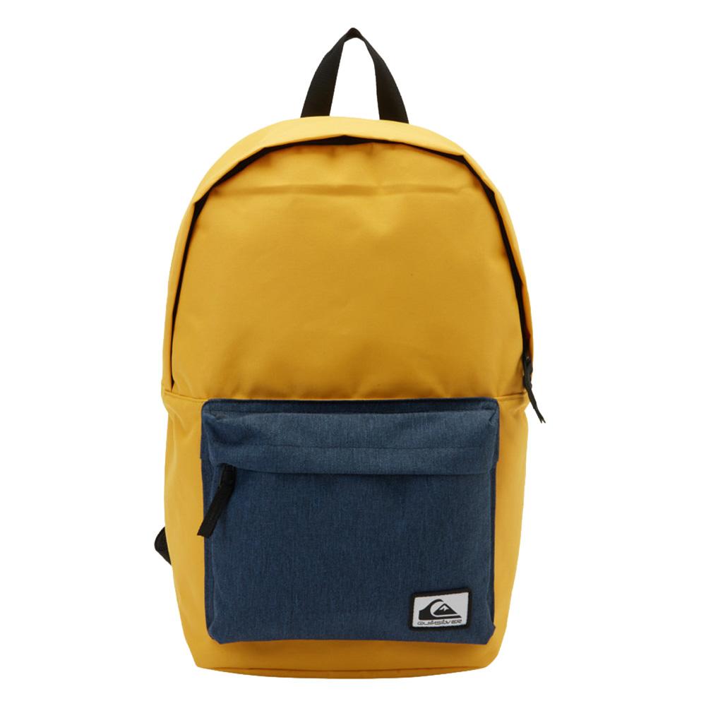 Mochila amarilla para niño Quiksilver The Poster barato