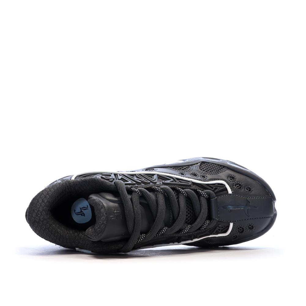 Dunkelgraue Basketballschuhe von Puma La Francé Ansicht 4