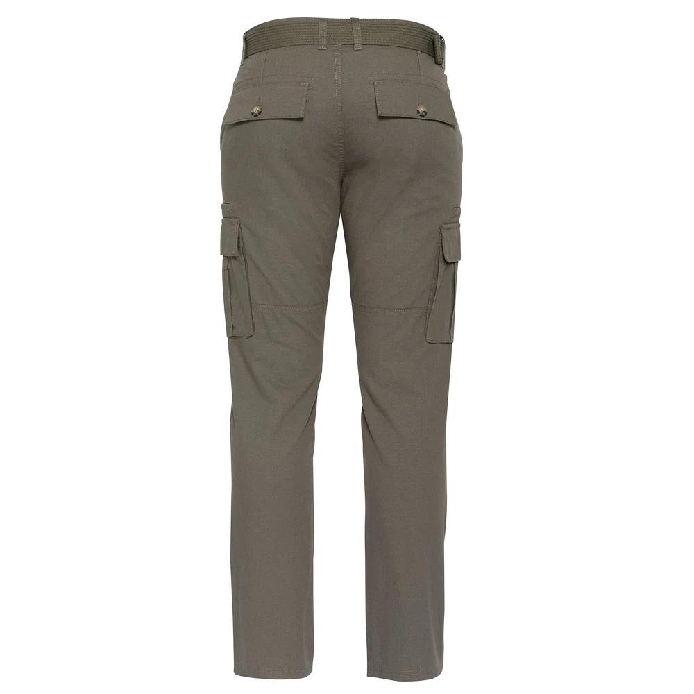 Schott TRASSAULT Herren-Hose in Khaki mit fließendem Schnitt Ansicht 2