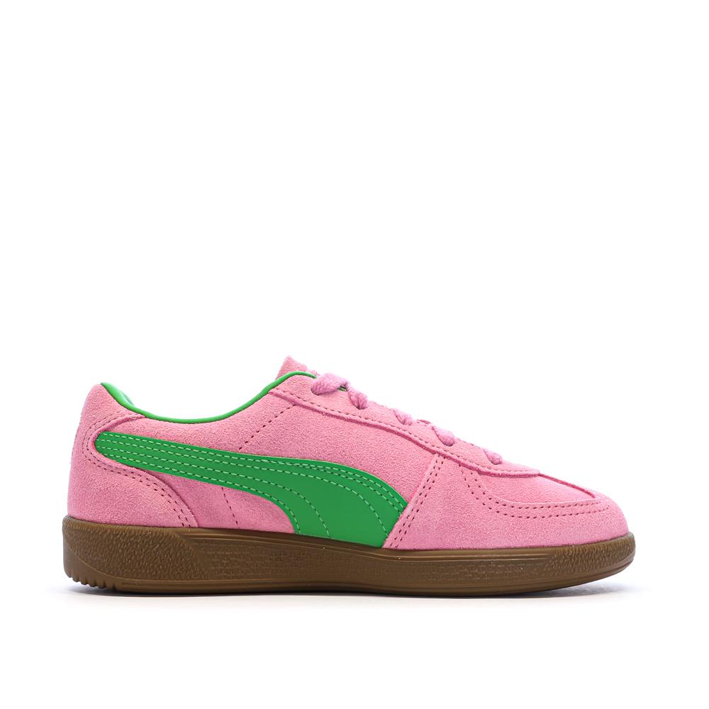 Baskets Roses/Vertes Mixte Puma Palermo vue 2