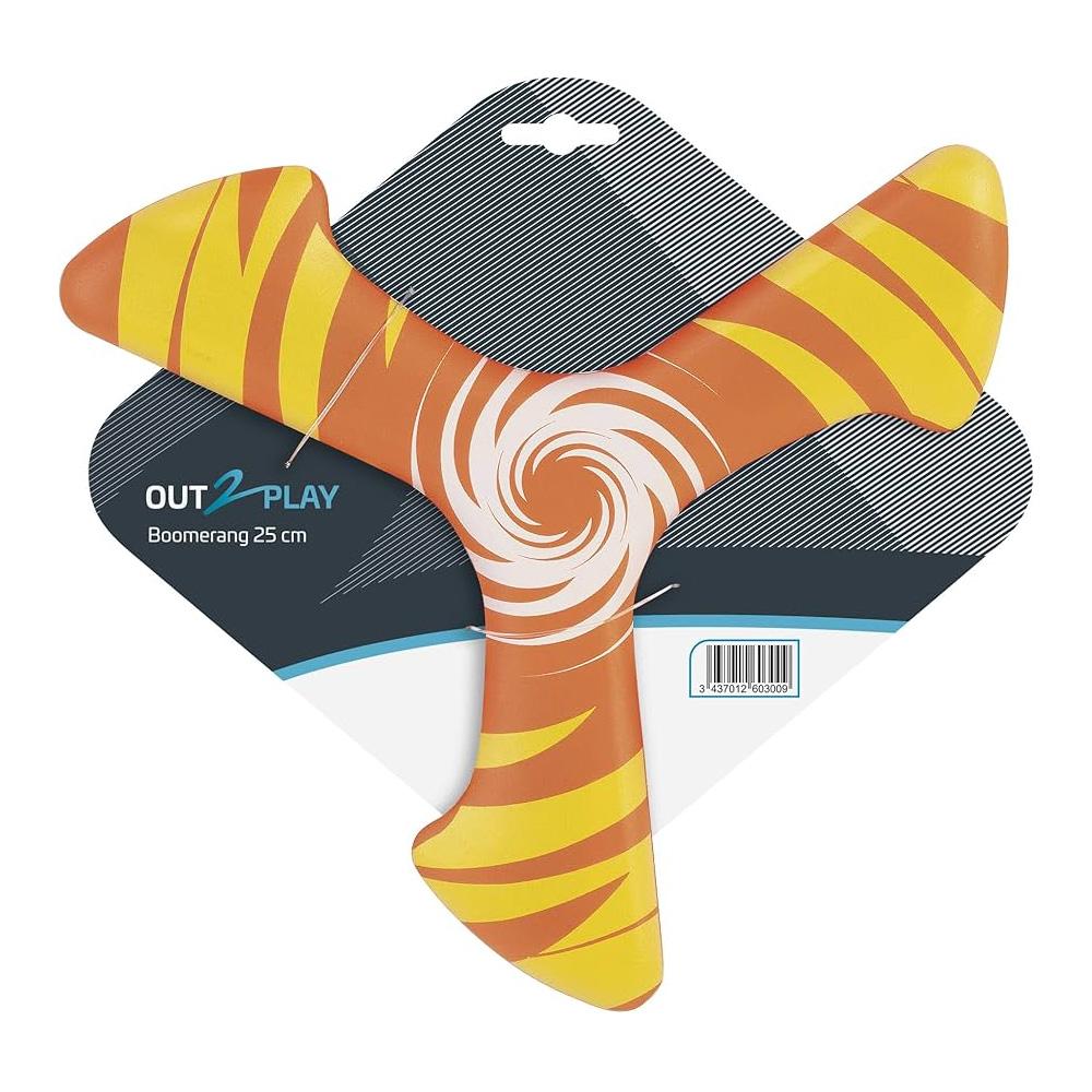 Orange/Yellow Boomerang – Out 2 play – 25cm affordable
