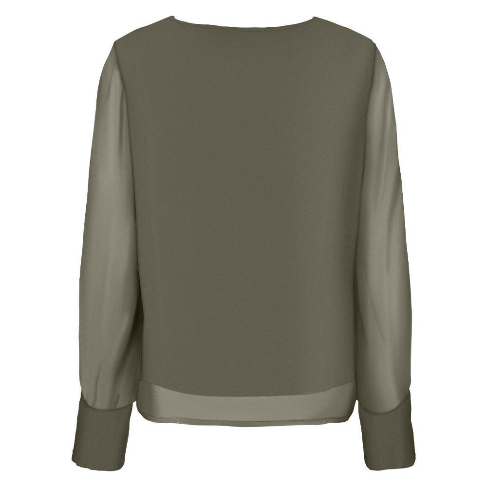 Bluse Khaki Frau Only Tasha Otl Ansicht 2