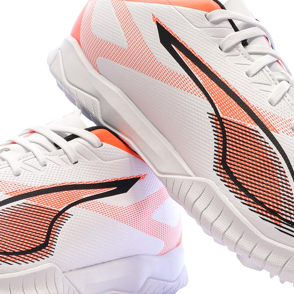 Chaussures de Football Blanches/Oranges Homme Puma Ultra 5 vue 7