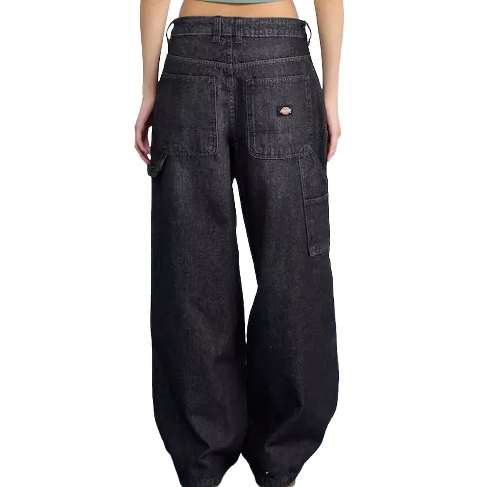 Vaqueros Dickies Hilham Negro Mujer ver 2