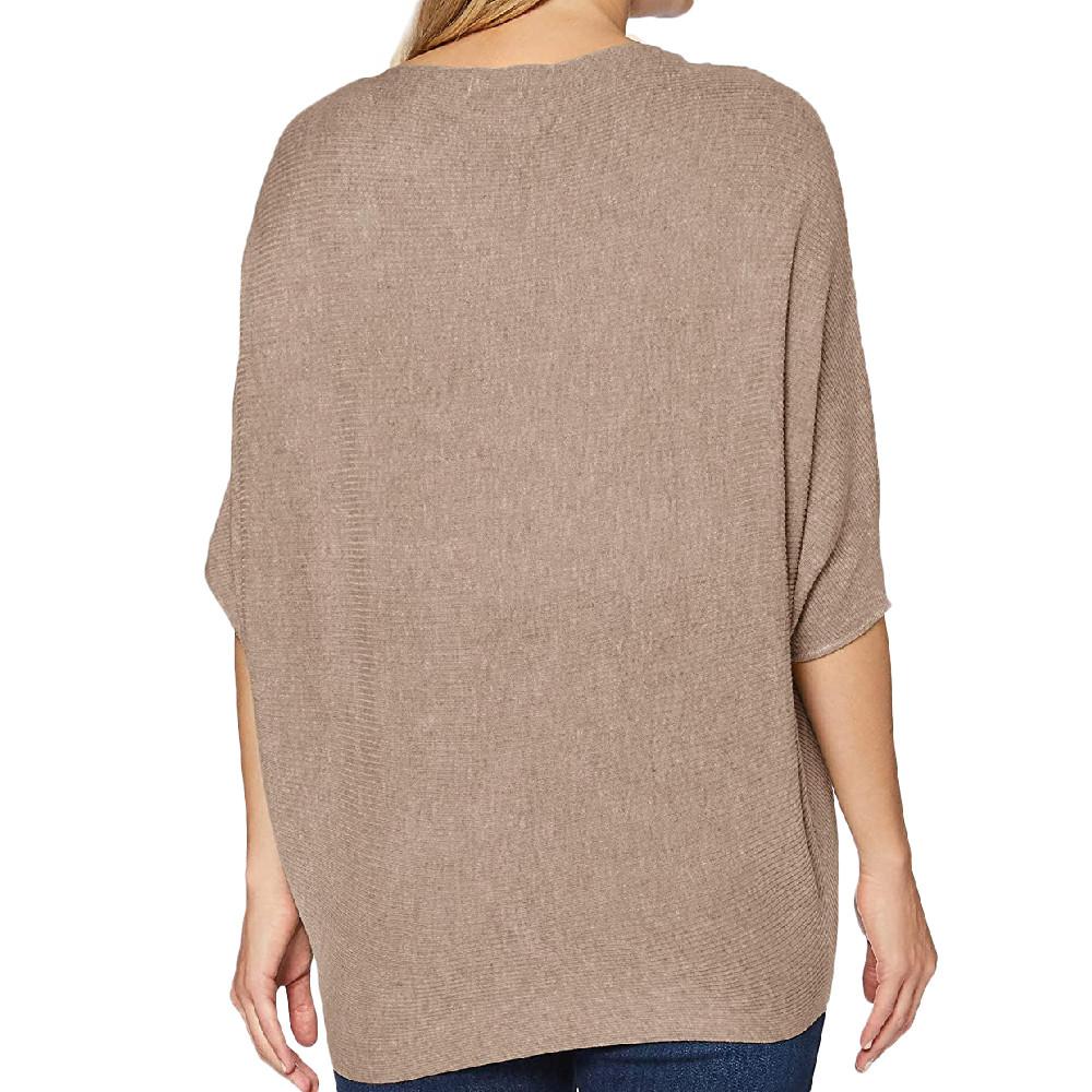 JDY New Behave Women's 3/4 Sleeve Beige Sweater Photo of the Espace des Marques %store% store - view of %key%