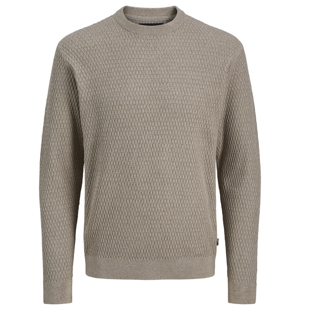 Hellgrauer Herrenpullover von Jack & Jones, Modell „Reagan“ günstig
