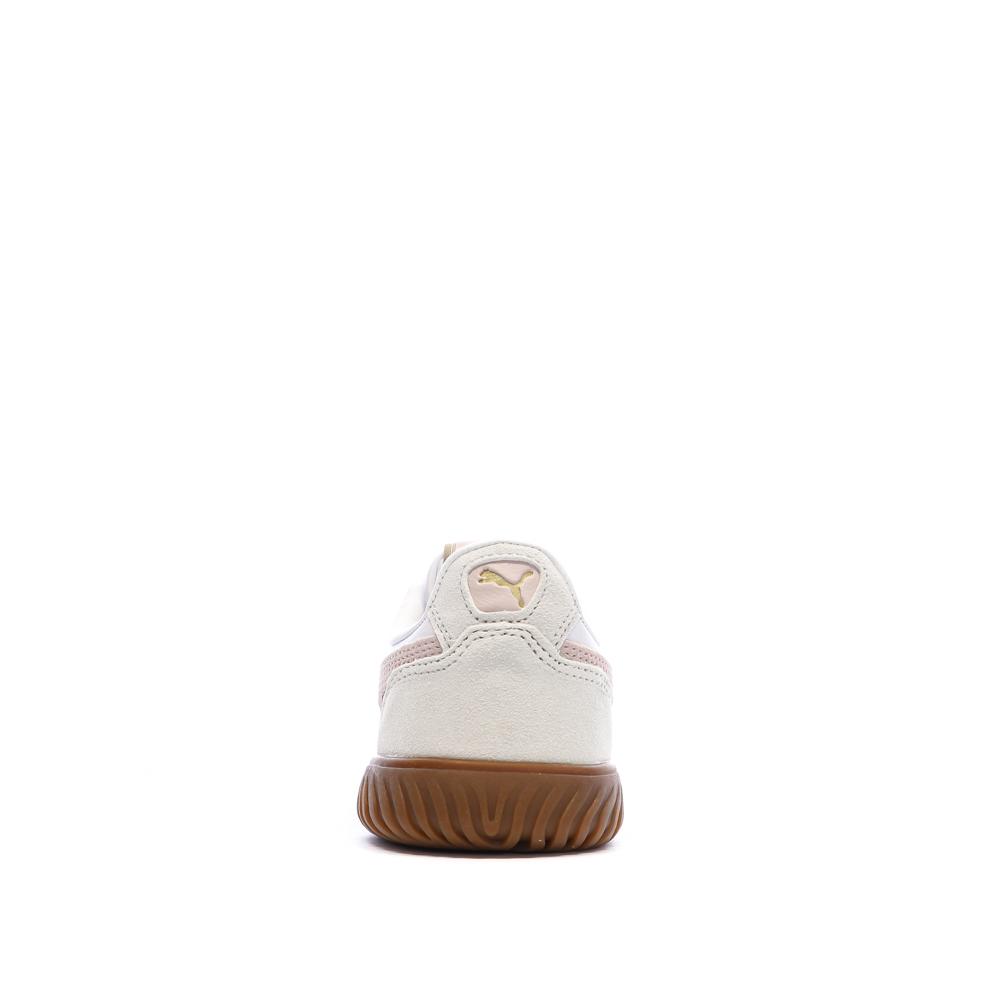Zapatillas blancas/rosas para mujer Puma Club Kayzer ver 3