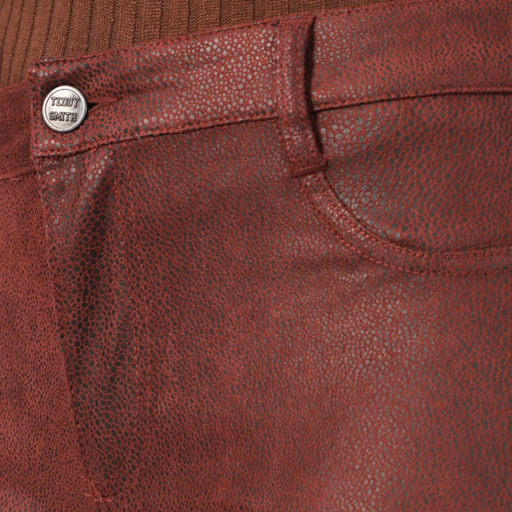 Jegging Mujer Burdeos Teddy Smith The Jeg Rise Skin ver 3