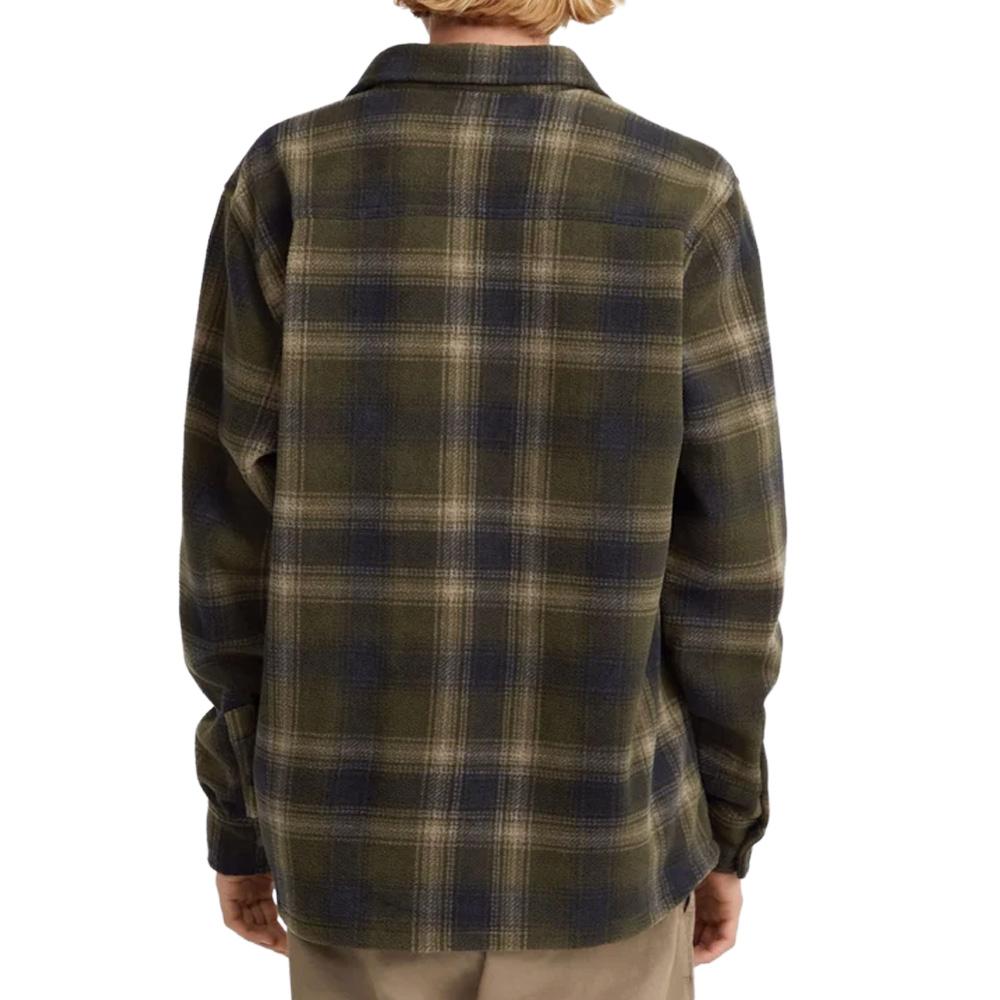 Camisa de abrigo caqui/verde estampada para hombre O'Neill Superfleece ver 2