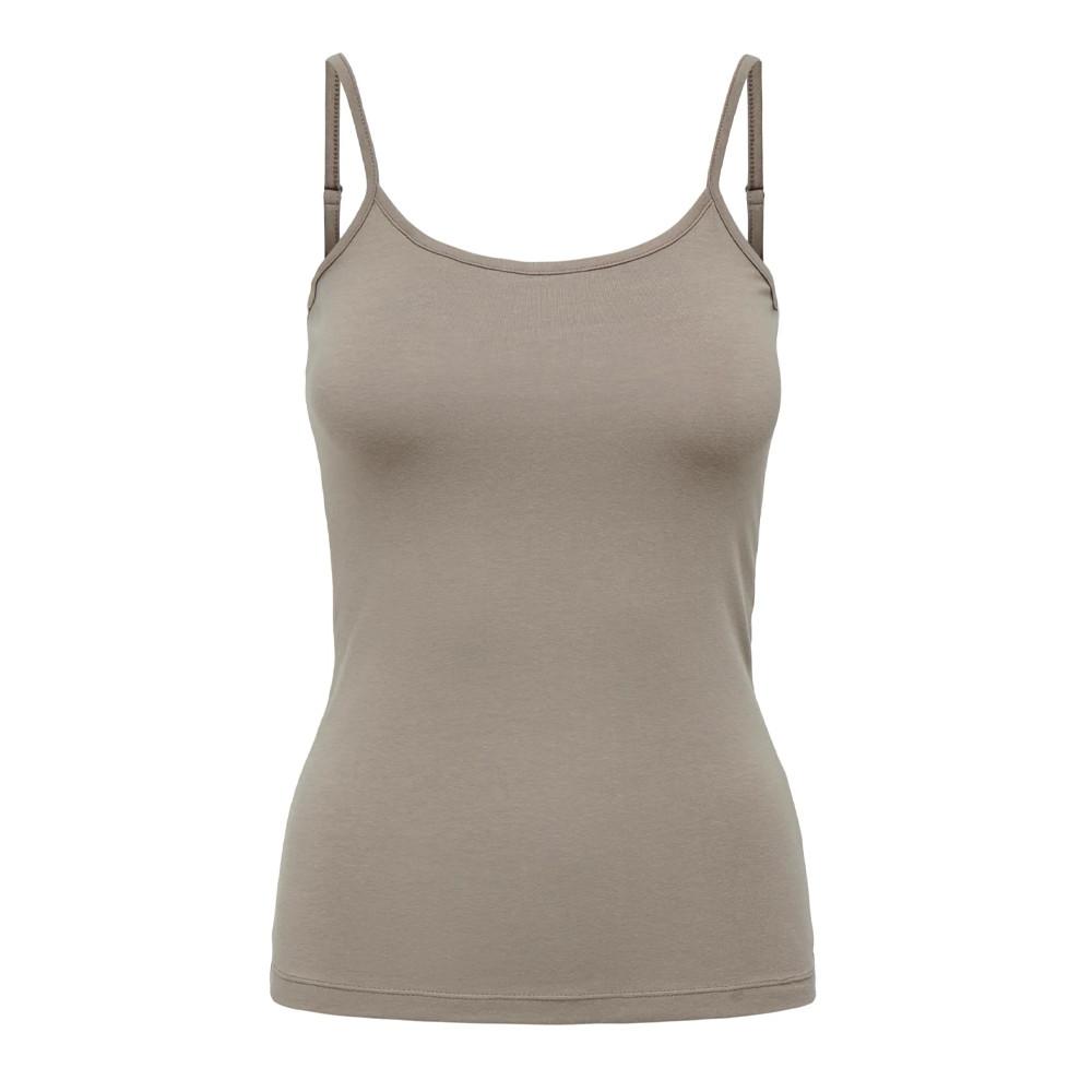 Women's brown tank top JDY Ava 15148401 affordable