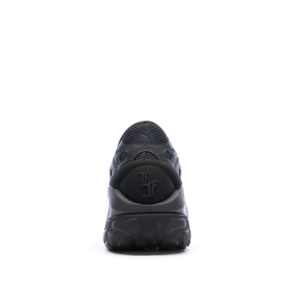Dunkelgraue Basketballschuhe von Puma La Francé Ansicht 3