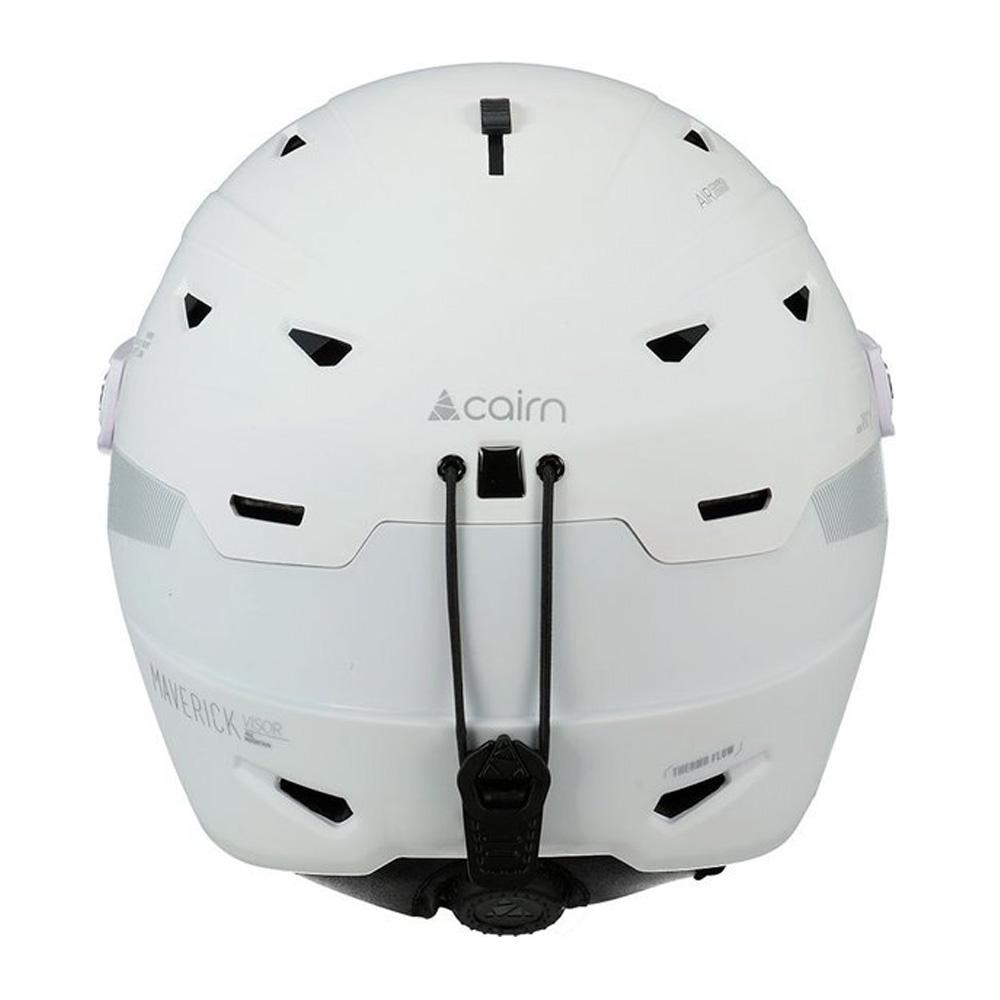 Casco de esquí con visera blanco unisex de Cairn ver 2