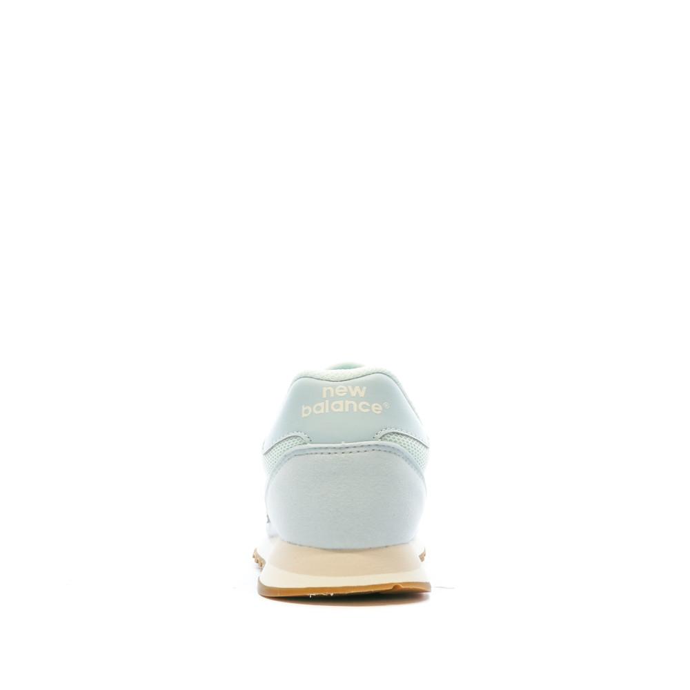 Basket Bleu Femme New Balance 500 vue 3