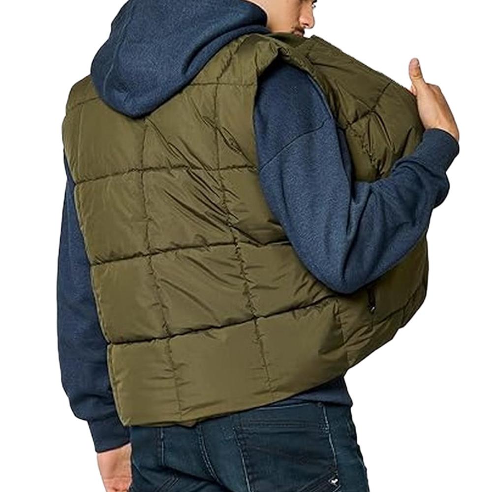 Kaporal Chaqueta de pluma sin mangas caqui para hombre RINGOH ver 2