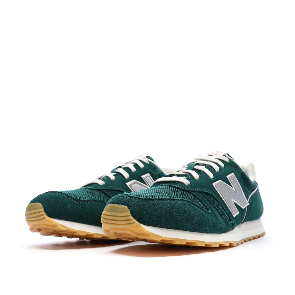 Baskets Vertes Homme New Balance Sneakers 373 vue 6