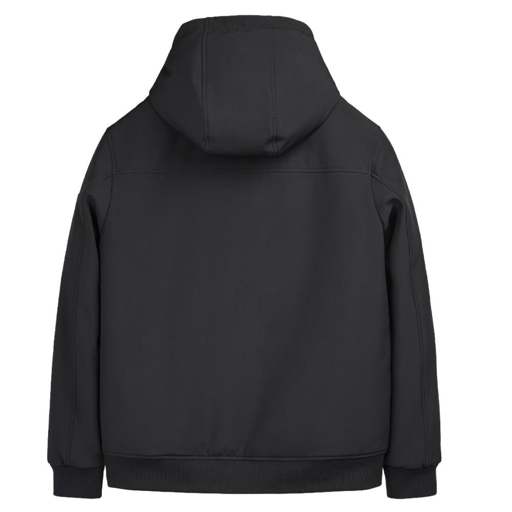 Blouson Noir Homme Teddy Smith Samy vue 2