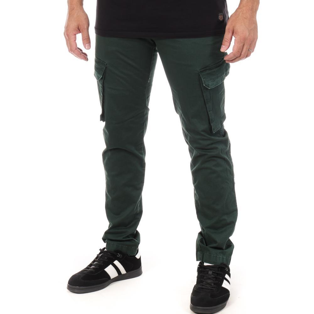 Paname Brothers James Pantalones Verde Oscuro Hombre barato
