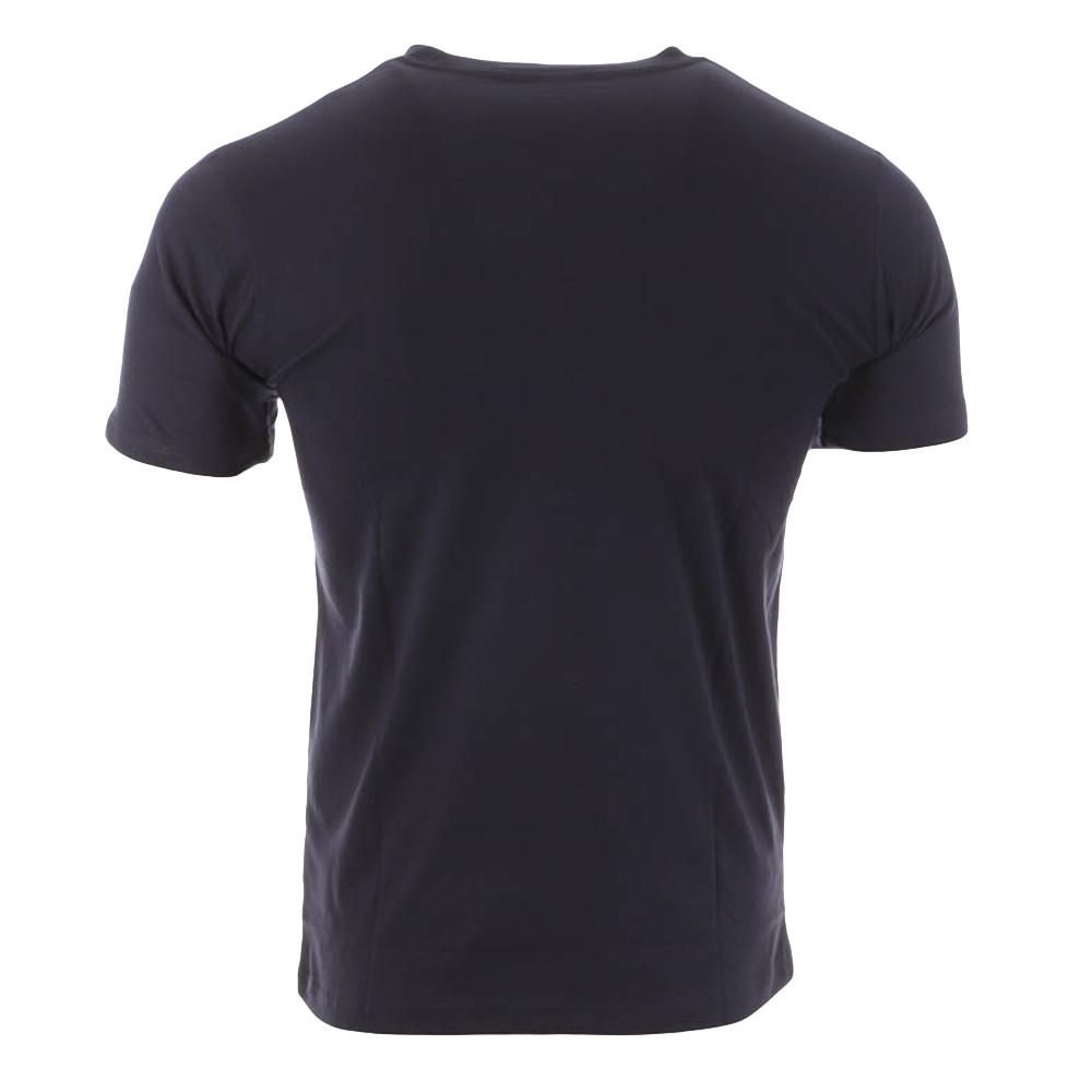 Sergio Tacchini Herren Marine T-Shirt Stripe A Ansicht 2