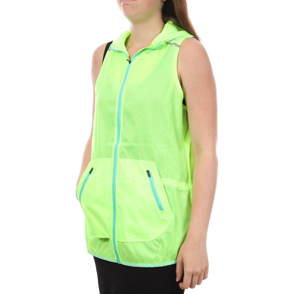 Women's Fluorescent Green Windcheater New Balance Windcheater affordable