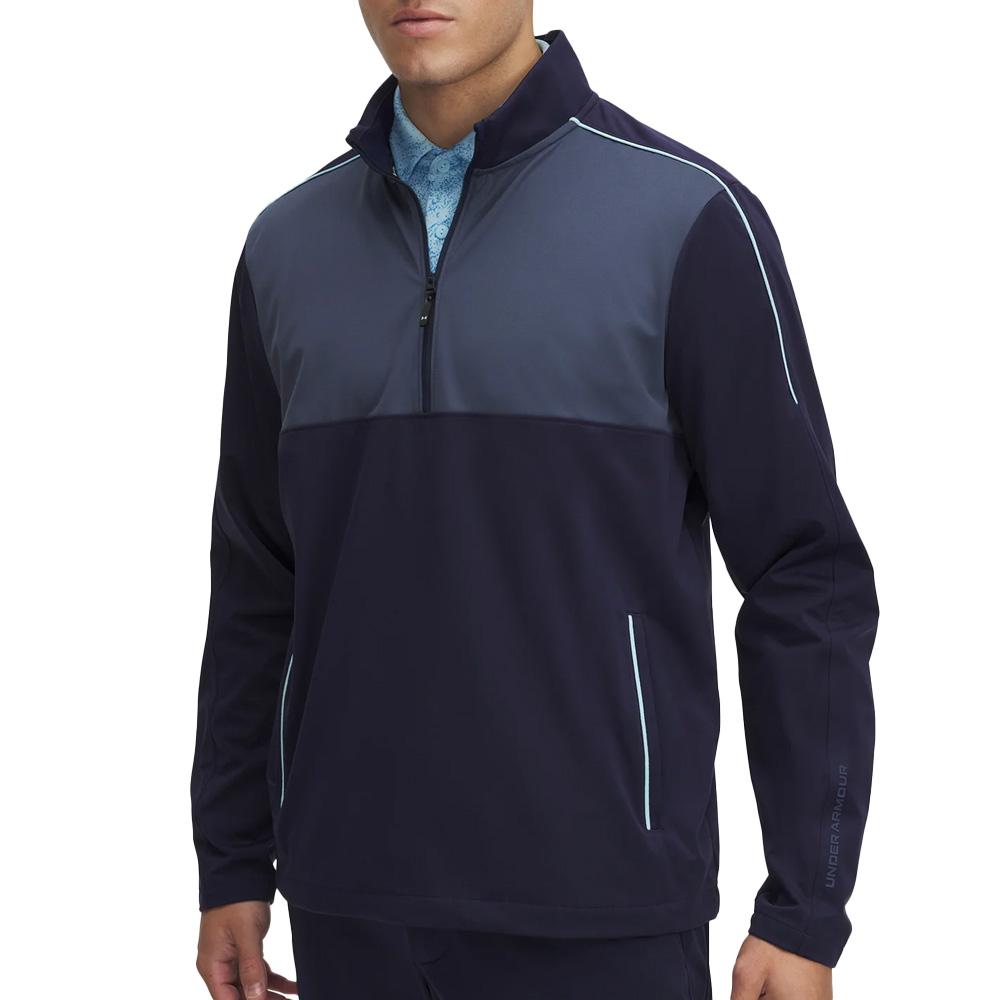 Polo azul marino de hombre Under Armour Drives barato