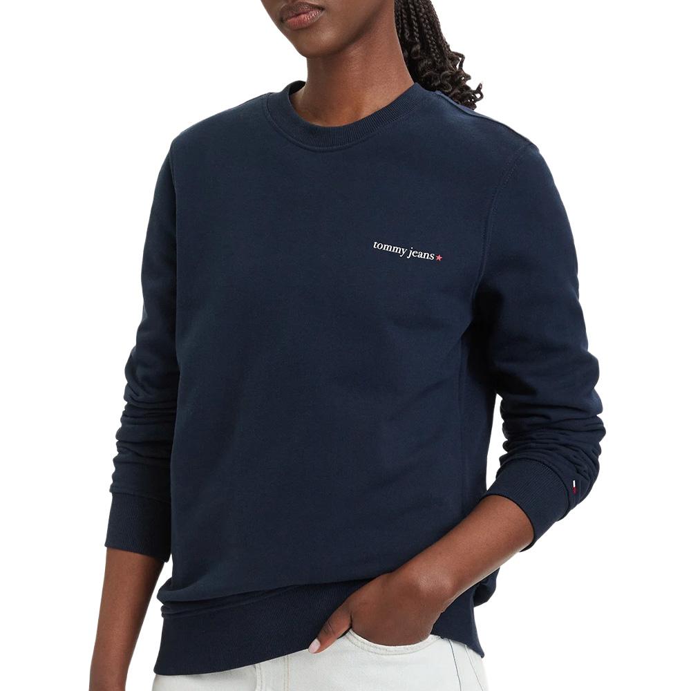 Tommy Hilfiger Women’s Navy Sweatshirt DW0DW22829 affordable