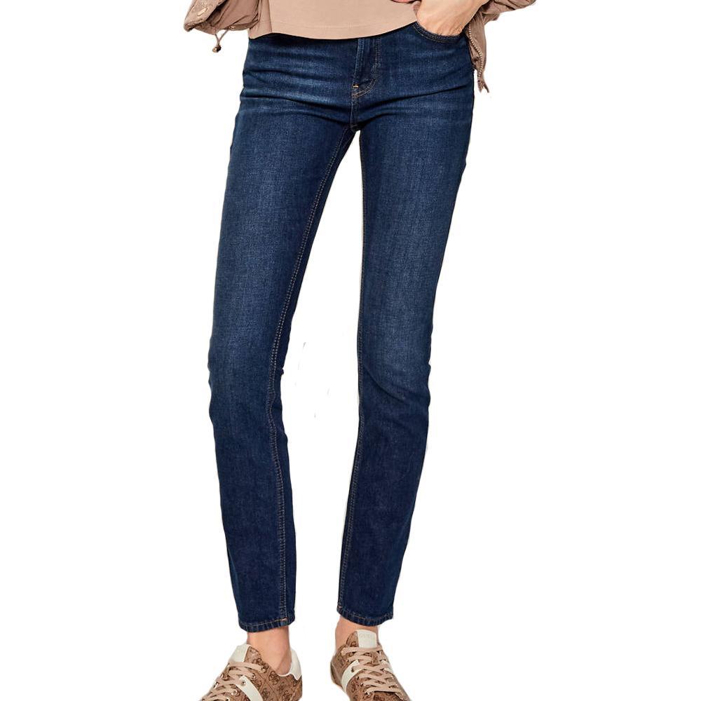 Calvin Klein Jeans Mid Rise Slim Blue Women's Jeans affordable